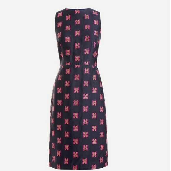 J. Crew Dresses & Skirts - NWT J.Crew Butterfly Jacquard Sheath Dress